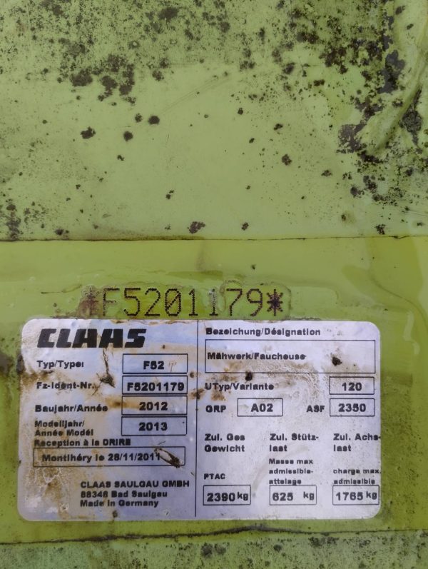 Косарка Claas Disco-3500 TRC