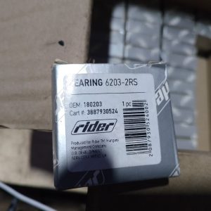 180203 Підшипник електродвигуна приводу вентилятора ВАЗ (6203-2RS) Rider