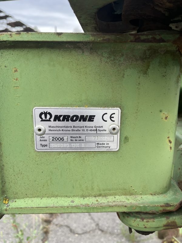 3. Граблі Krone Swadro №3070669408 Граблі Krone Swadro 1201 A