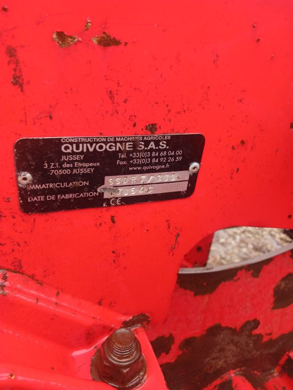 Глибокорозпушувач Quivogne-SSDR 7/300 с.н.170544