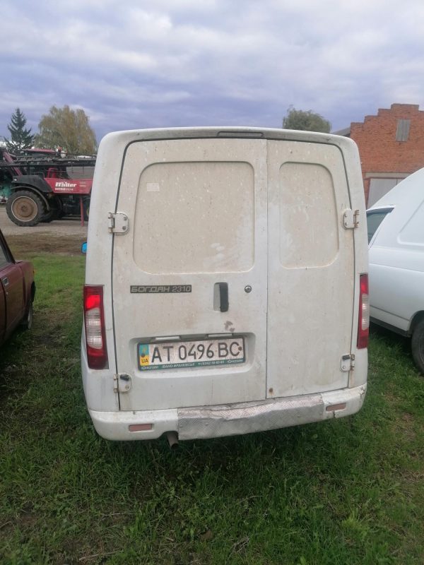 9. АТ0496ВС Автомобіль фургон малотонажний Богдан 23101 4 Автомобіль фургон малотонажний Богдан 23101