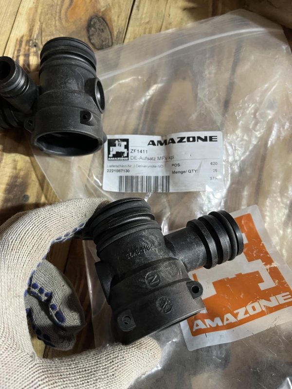 ZF1411 Насадка MFV D=15мм POM GF25 чорна Amazone ZF1411 Насадка MFV D=15мм POM GF25 чорна Amazone