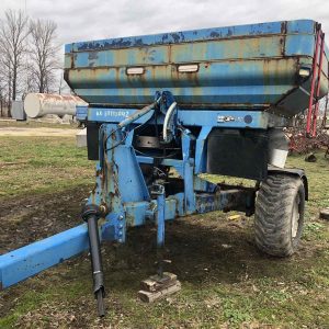 Розкидач міндобрив причіпний Bogballe M3 D, сн.145 з візком