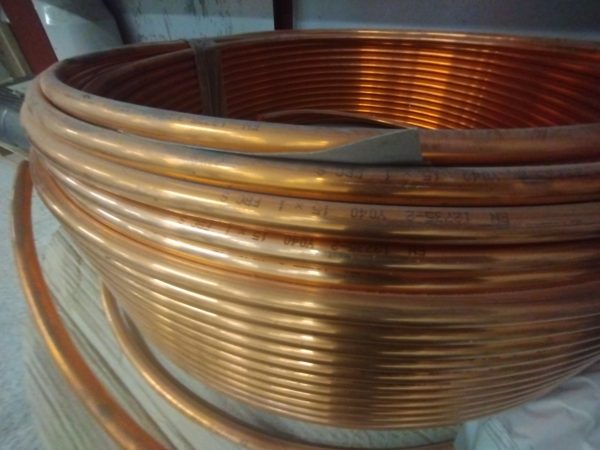 Мідна м'яка труба (маркування R220) розміром 15×1мм