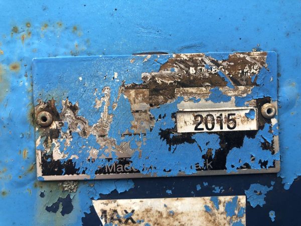 Розкидач міндобрив причіпний Bogballe M3 D, сн.144 з візком