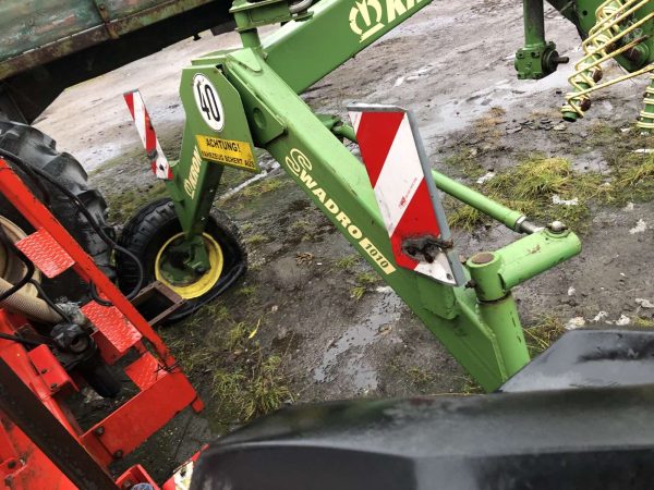 8. Валкоутворювач Krone Swadro-1010 4 Граблі-валкоутворювач Krone Swadro-1010