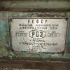 9. Станок токарно-гвинтовий 165 бірка Станок токарно-гвинторізний 165 1962 р.