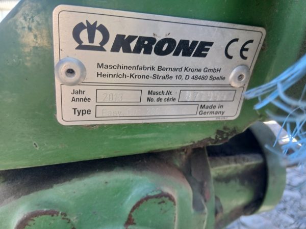 12. Косарка дискова навісна з вальцевим плющильним механізмом Krone EasyCut 280CRi-Q-2,8 бірка Причіпна дискова косарка-плющилка Krone EasyCut 2800 CRi-Q