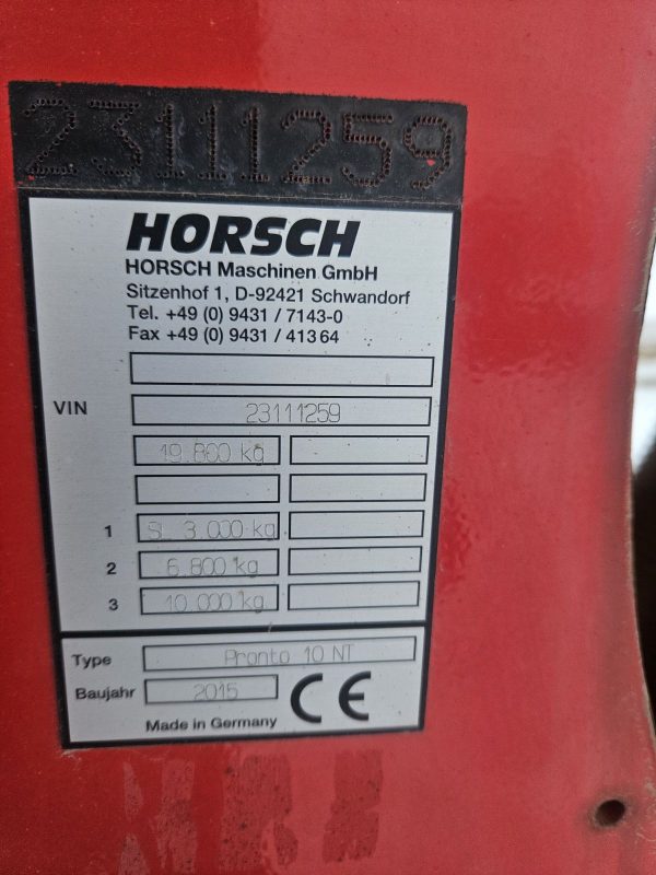 Сівалка суцільного висіву Horsch-Pronto 10NT