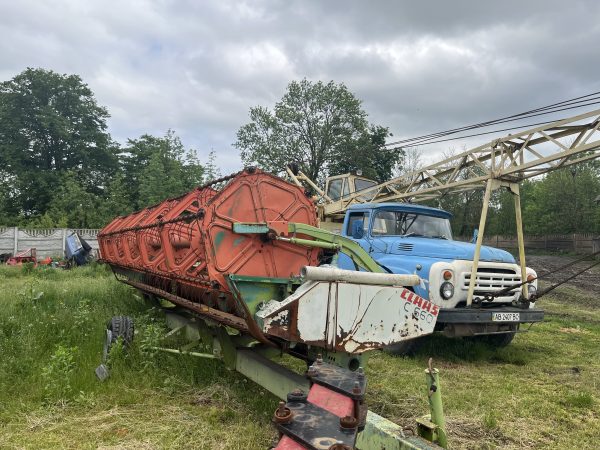 Зернова жниварка Claas C660