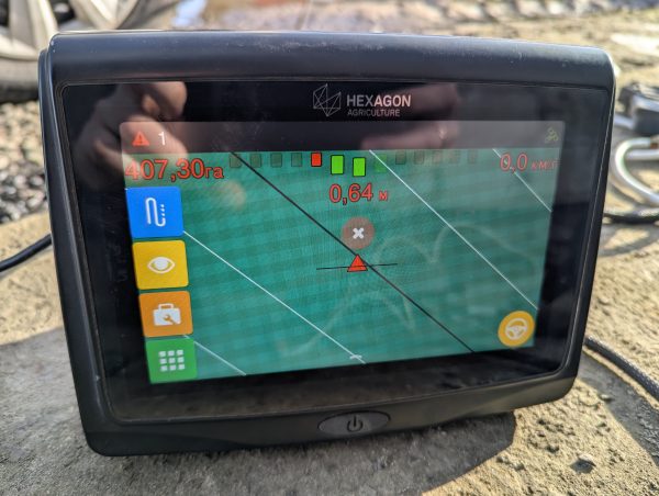 Система автоматичного водіння Ti7 GNSS L1+L2 RTK+3G гідравлічного типу