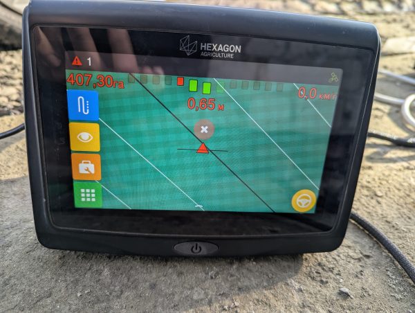 Система автоматичного водіння Ti7 GNSS L1+L2 RTK+3G гідравлічного типу