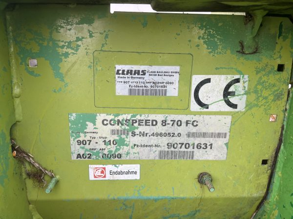 IMG_1246 Кукурудзяна жниварка Claas Conspeed 8-70 FC
