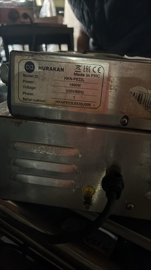 ГРИЛЬ КОНТАКТНИЙ ОДИНАРНИЙ  HKN-PE22L