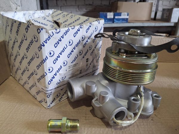 №97 4063-1307007-20 Насос водяний ГАЗ дв. 405 з ел.магн. муфтою під штекер діаметр патрубків 44мм і 28мм FENOX СНД 4063-1307007-20 Насос водяний ГАЗ дв. 405 з ел/магн. муфтою під штекер діаметр патрубків 44мм і 28мм FENOX СНД